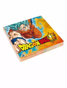 20 ubrousků Dragon Ball Super 33 x 33 cm