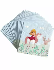 20 papírových ubrousků Princess 33 x 33 cm