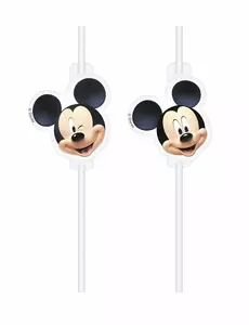 4 brčka s plastovými medailony Mickey