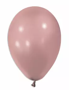 50 metalických rose gold balónků 30 cm