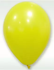 50 žlutých balónků 30 cm