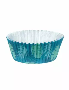 50 papírových košíčků na cupcakes Tropical Flamingo 6,5 cm