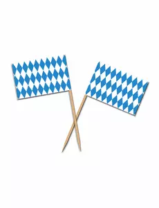 50 dřevěných napichovátek Oktoberfest