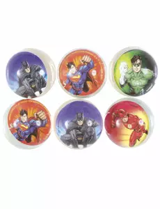 6 skákacích míčků Justice League