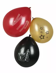 6 VIP balónků 25 cm