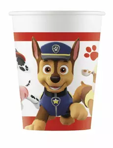 8 papírových kelímků Paw Patrol Ready for Action 200 ml