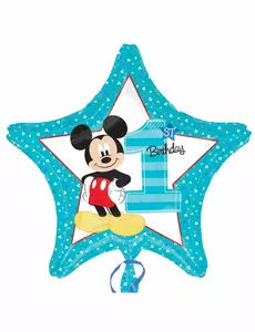 Fóliový balónek Mickey 1st Birthday 43 cm