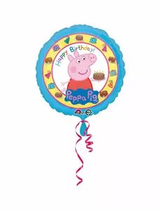 Fóliový balónek Happy Birthday Peppa Pig 43 cm