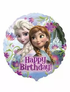 Fóliový balónek Frozen Happy Birthday