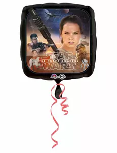 Čtvercový fóliový balónek Star Wars VII
