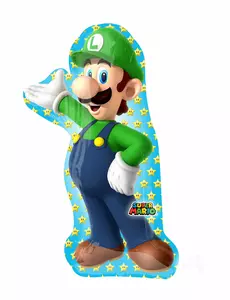 Fóliový balónek Luigi Super Mario Bros 50 × 96 cm