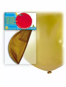 Obří zlatý latexový balónek 80 cm