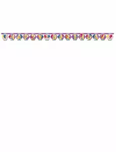 Girlanda Happy Birthday Shimmer and Shine 200X15cm