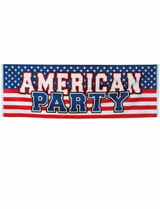Banner American Party 220 x 74 cm