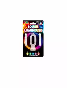 LED svíčky číslo 0