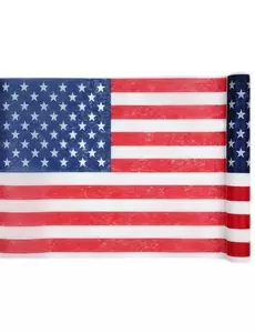 Netkaný běhoun na stůl USA 30 cm x 5 m