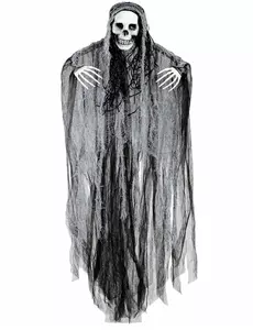 Závěsná dekorace Smrtka 90cm Halloween