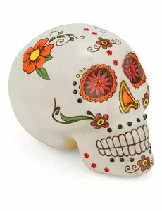 Barevná dekorace lebky Day of the Dead
