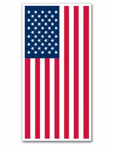 Dekorace na dveře USA