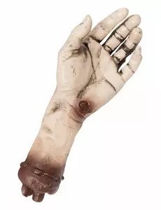 Dekorace krvavá ruka