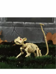 Dekorace krysa kostlivec Halloween