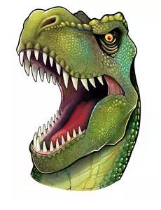 Nástěnná dekorace dinosauří hlava 86 cm