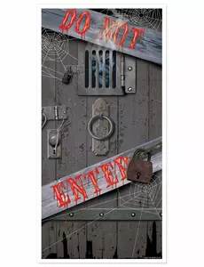 Dekorace na dveře „Do Not Enter“ 76 x 152 cm Halloween