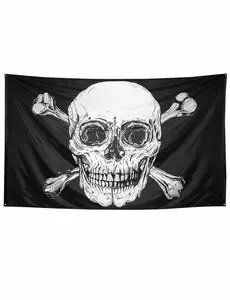 Pirátská vlajka Jolly Roger 200 x 300 cm