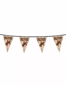 Girlanda vlaječek Western Wild West 6 m
