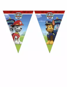 Praporková girlanda Paw Patrol Ready for Action (9 praporků)