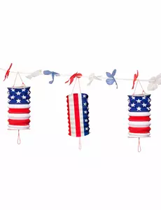 3m girlanda USA s lampiony