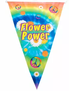 Hippie praporková girlanda 5 m
