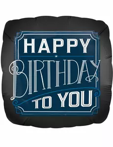 Balónek Happy Birthday to you 43 × 43 cm