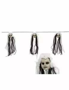 Girlanda hlavy panenek 153 cm