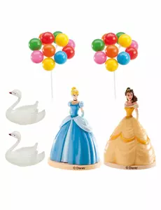 Disney Princess plastový topper na dort 8,5 cm