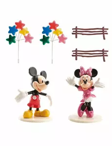 Sada dekorací na dort Mickey a Minnie