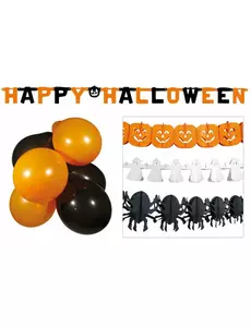 Halloweenská dekorační sada