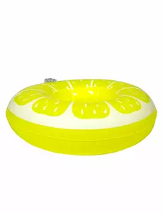 Nafukovací držák na kelímek citron