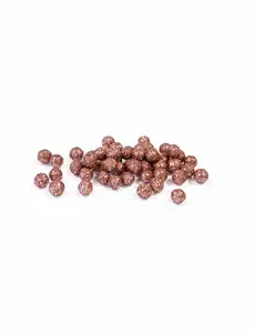 Mini rose gold třpytivé kuličky 8 mm 10 g