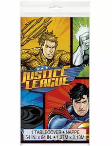Plastový ubrus Justice League 137 x 213 cm
