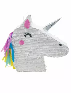 Piñata hlava kawaii jednorožce 47 x 32 x 8 cm