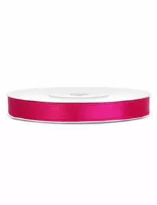 Fuchsiová saténová stuha 0.6 cm x 25 m