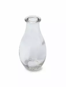 Skleněná váza na jeden květ 14 cm