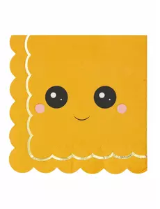 16 papírových ubrousků Sweety Pumpkin 33 x 33 cm