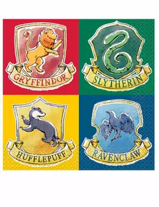 16 ubrousků Harry Potter 33 × 33 cm