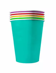 20 amerických letních recyklovatelných kartonových kelímků 53 cl