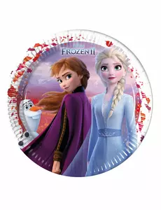 8 talířů Frozen 2 23 cm