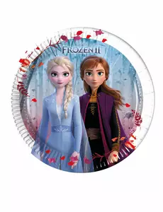 8 malých talířů Frozen 2 20 cm