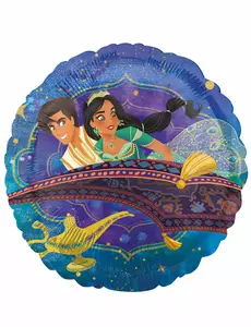 Oboustranný fóliový balónek Aladdin 43 cm