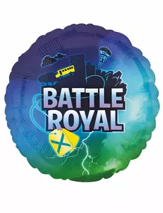 Kulatý fóliový balónek Battle Royale 43 cm